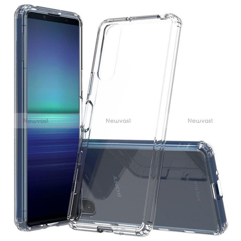 Ultra-thin Transparent TPU Soft Case T05 for Sony Xperia 1 IV Clear
