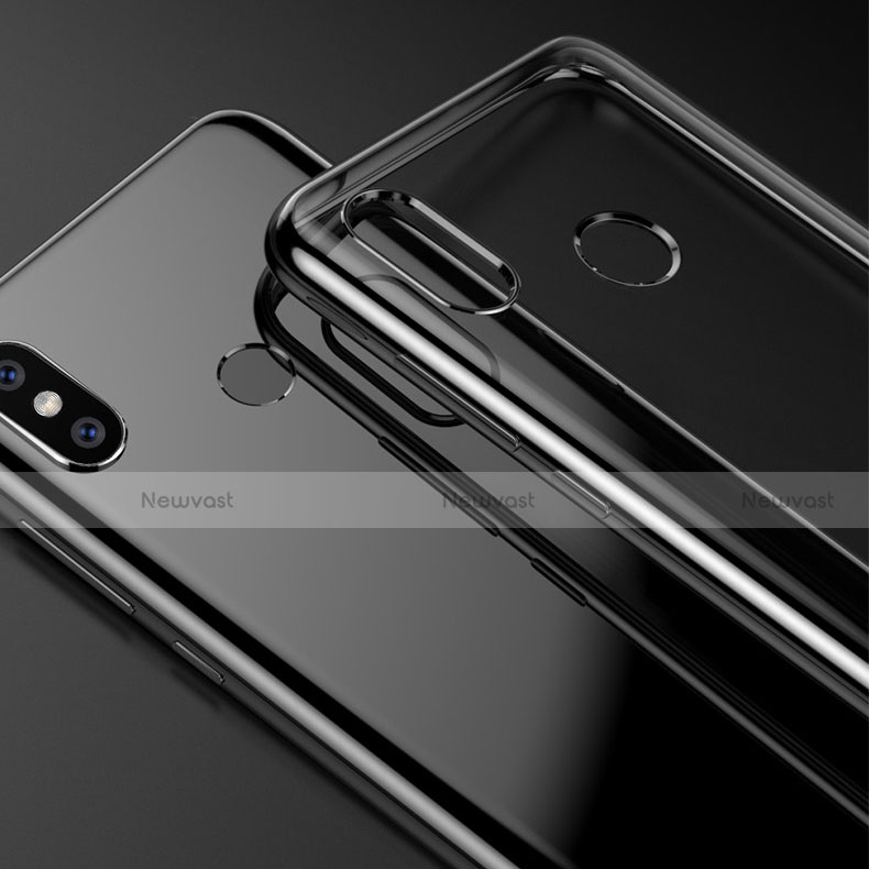 Ultra-thin Transparent TPU Soft Case T05 for Xiaomi Mi 8 SE Black