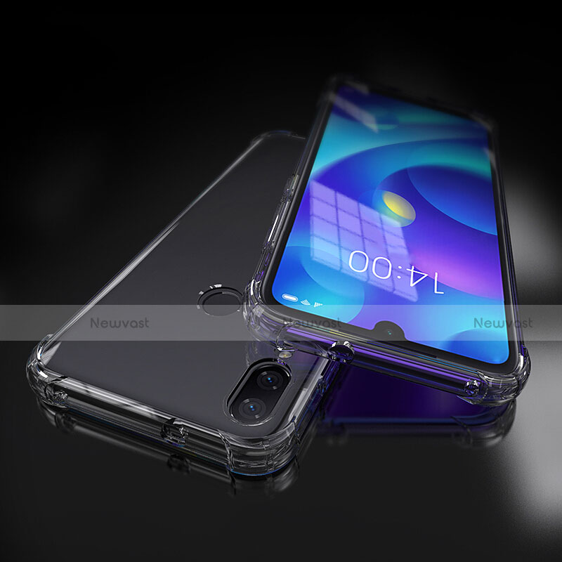 Ultra-thin Transparent TPU Soft Case T05 for Xiaomi Mi Play 4G Clear