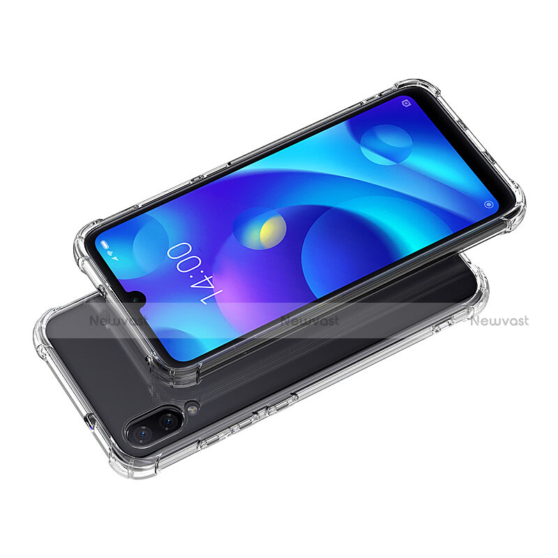 Ultra-thin Transparent TPU Soft Case T05 for Xiaomi Mi Play 4G Clear