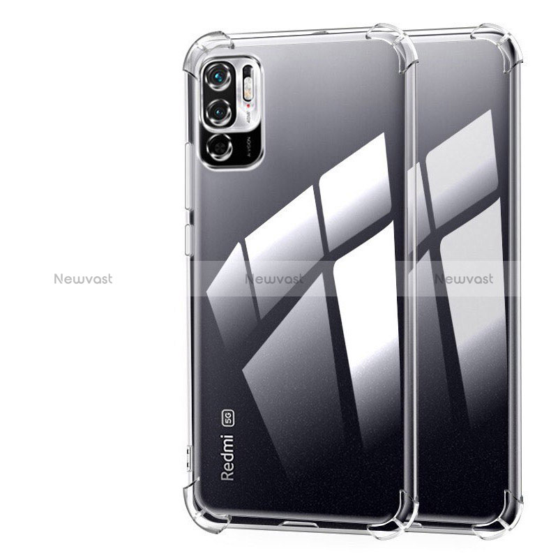 Ultra-thin Transparent TPU Soft Case T05 for Xiaomi POCO M3 Pro 5G Clear