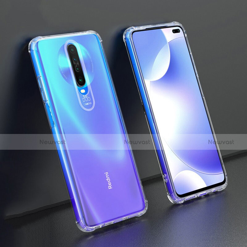 Ultra-thin Transparent TPU Soft Case T05 for Xiaomi Poco X2 Clear