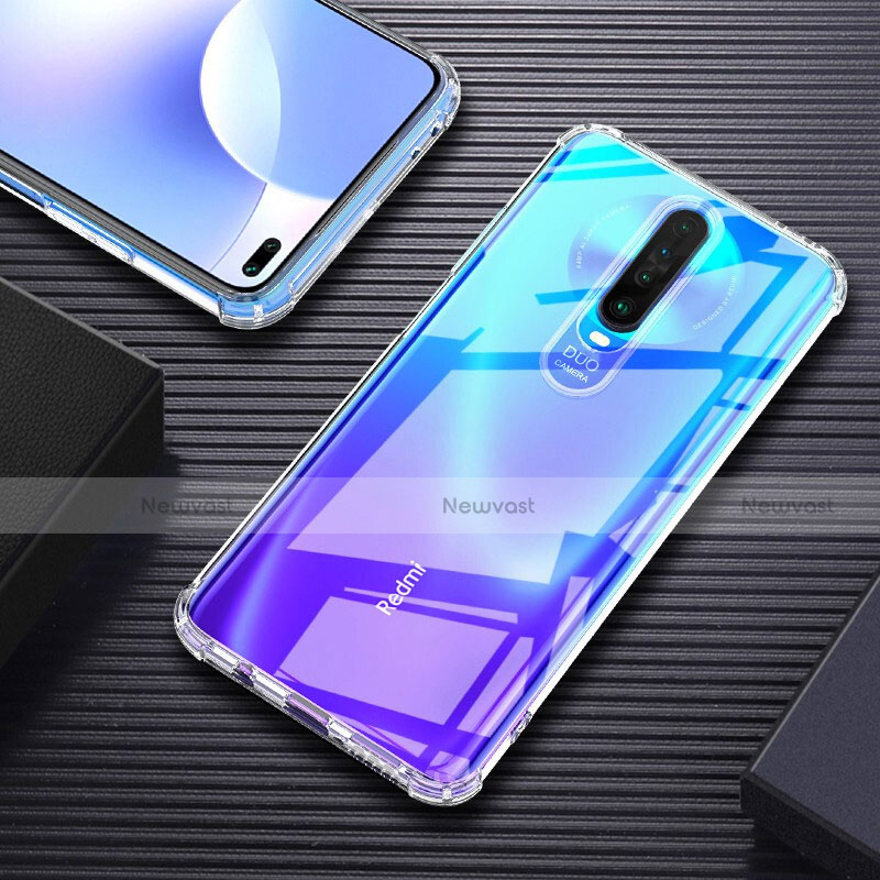 Ultra-thin Transparent TPU Soft Case T05 for Xiaomi Poco X2 Clear