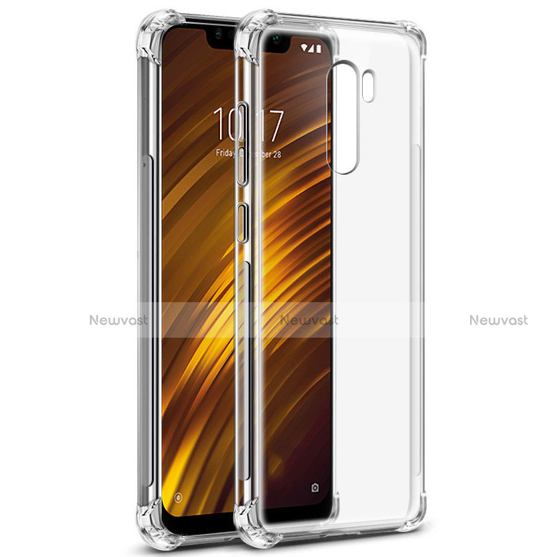 Ultra-thin Transparent TPU Soft Case T05 for Xiaomi Pocophone F1 Clear