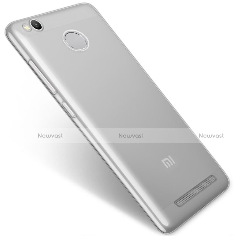 Ultra-thin Transparent TPU Soft Case T05 for Xiaomi Redmi 3 High Edition Clear