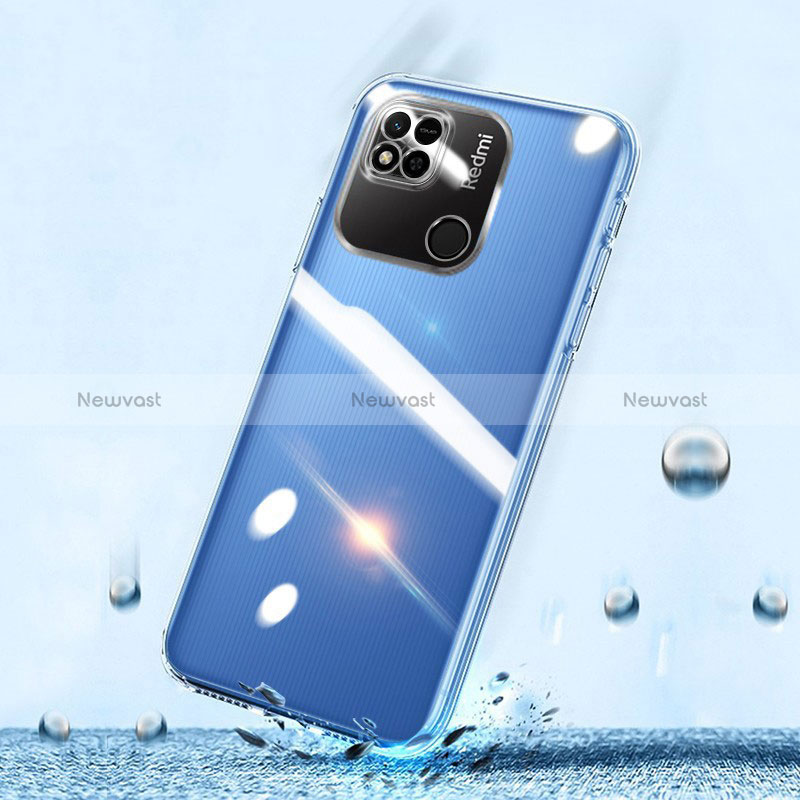 Ultra-thin Transparent TPU Soft Case T05 for Xiaomi Redmi 9 India Clear