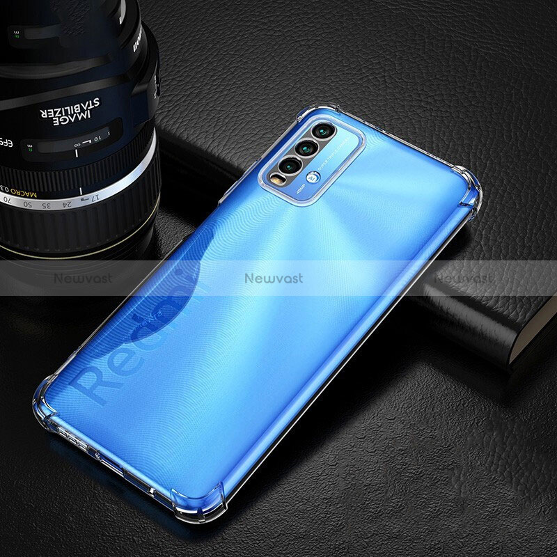 Ultra-thin Transparent TPU Soft Case T05 for Xiaomi Redmi 9T 4G Clear