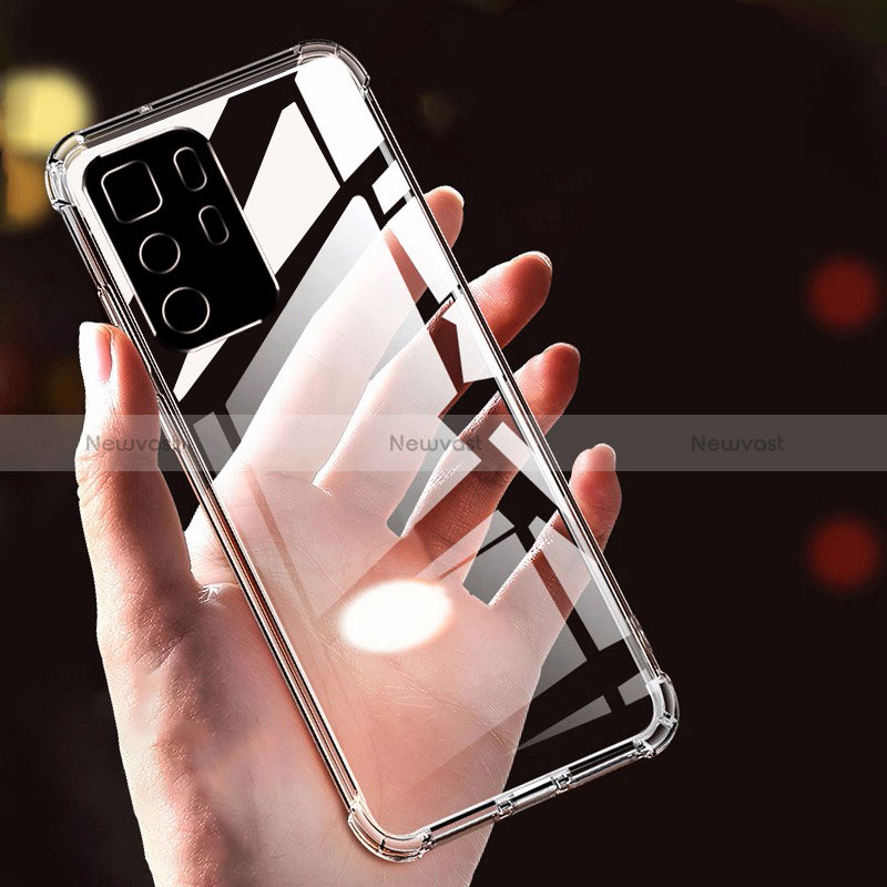 Ultra-thin Transparent TPU Soft Case T05 for Xiaomi Redmi Note 10T 5G Clear