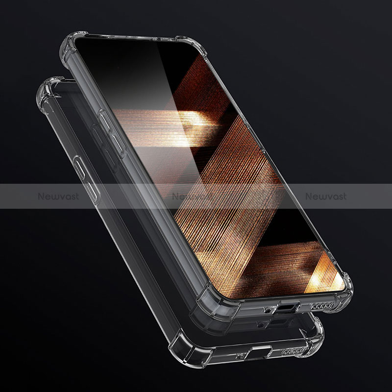 Ultra-thin Transparent TPU Soft Case T05 for Xiaomi Redmi Note 13 5G Clear