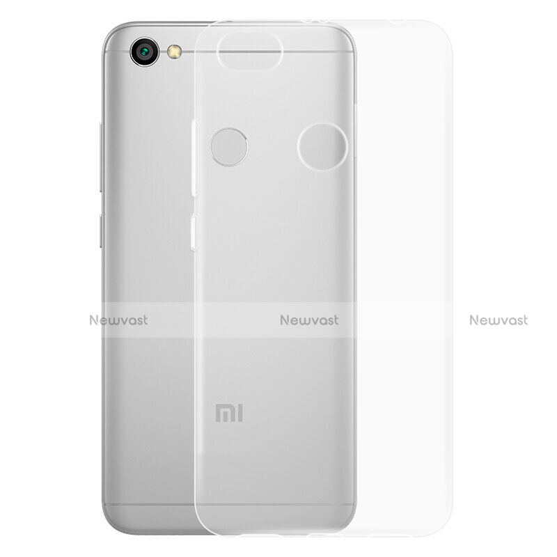 Ultra-thin Transparent TPU Soft Case T05 for Xiaomi Redmi Note 5A Prime Clear