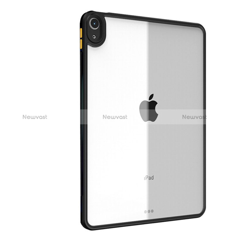 Ultra-thin Transparent TPU Soft Case T06 for Apple iPad Air 4 10.9 (2020) Black