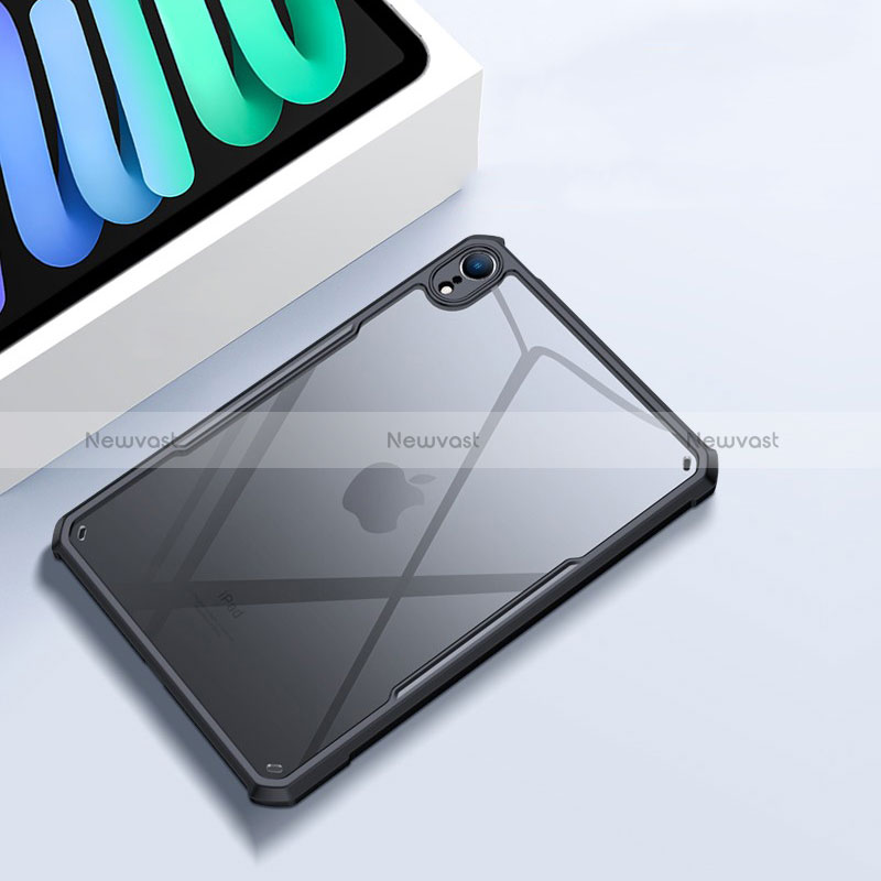 Ultra-thin Transparent TPU Soft Case T06 for Apple iPad Mini 6 Black