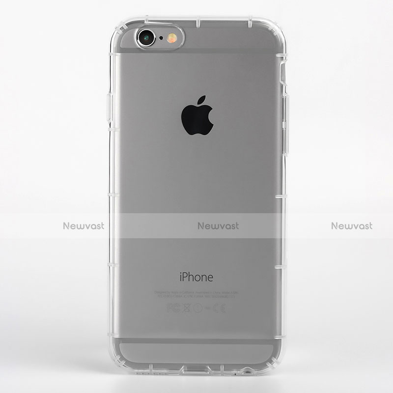 Ultra-thin Transparent TPU Soft Case T06 for Apple iPhone 6 Clear