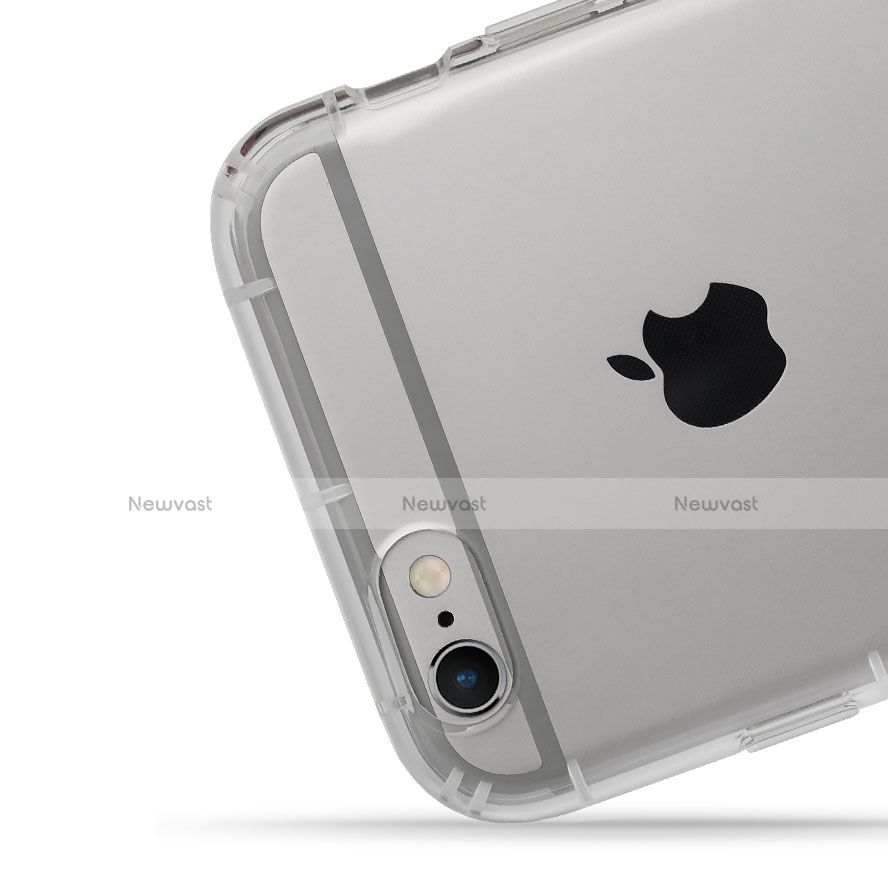 Ultra-thin Transparent TPU Soft Case T06 for Apple iPhone 6 Clear