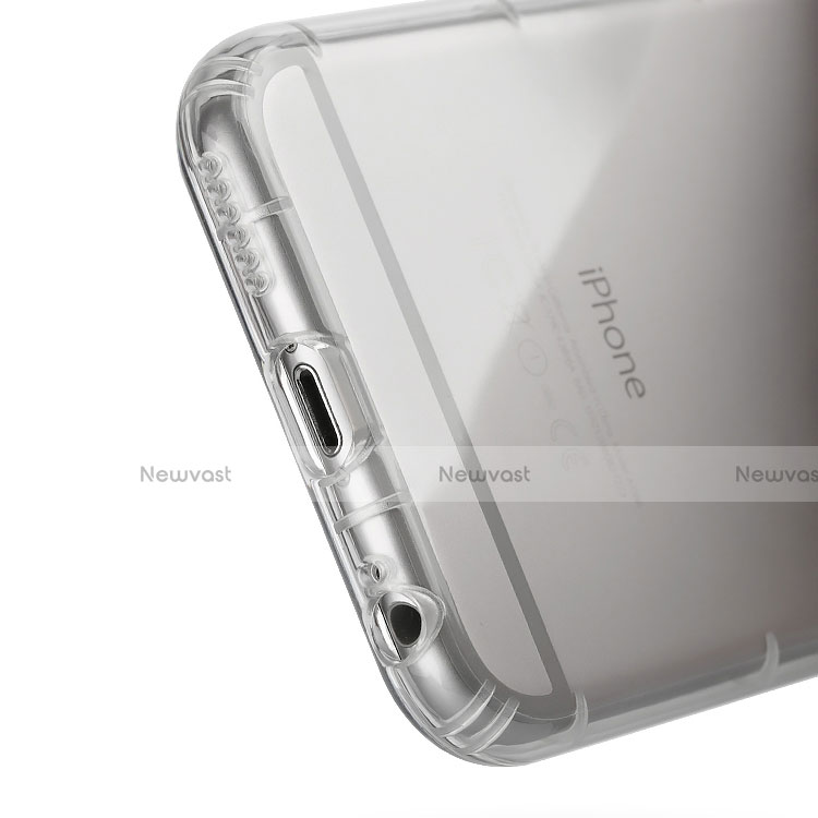 Ultra-thin Transparent TPU Soft Case T06 for Apple iPhone 6 Clear