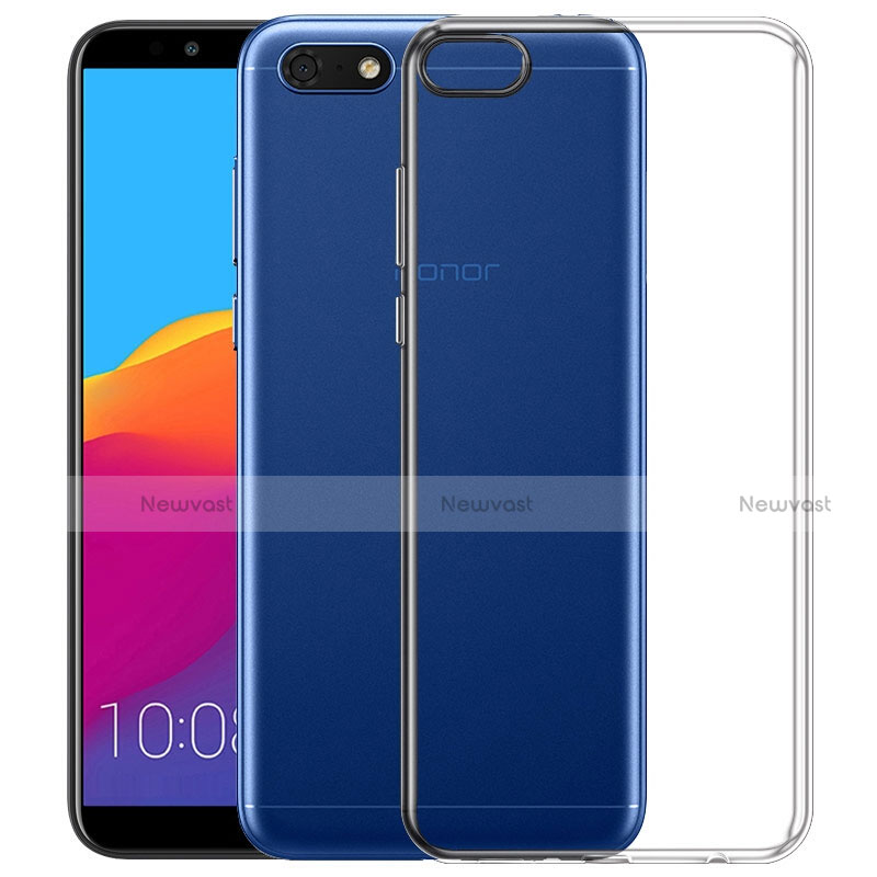 Ultra-thin Transparent TPU Soft Case T06 for Huawei Enjoy 8e Lite Clear