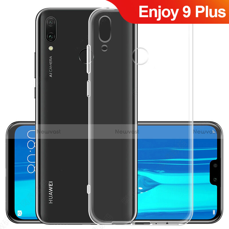 Ultra-thin Transparent TPU Soft Case T06 for Huawei Enjoy 9 Plus Clear