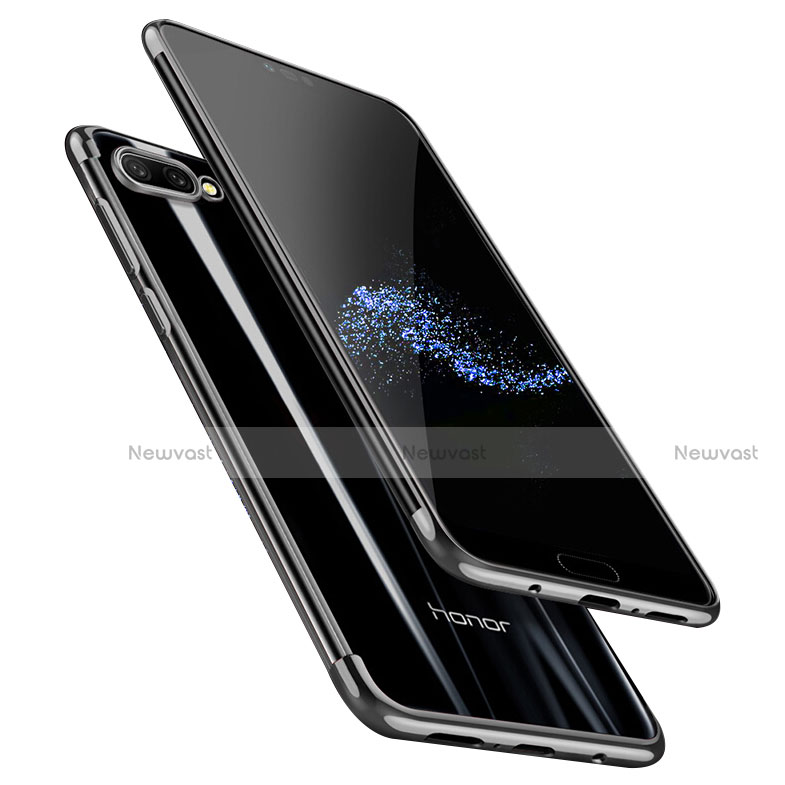 Ultra-thin Transparent TPU Soft Case T06 for Huawei Honor 10 Black