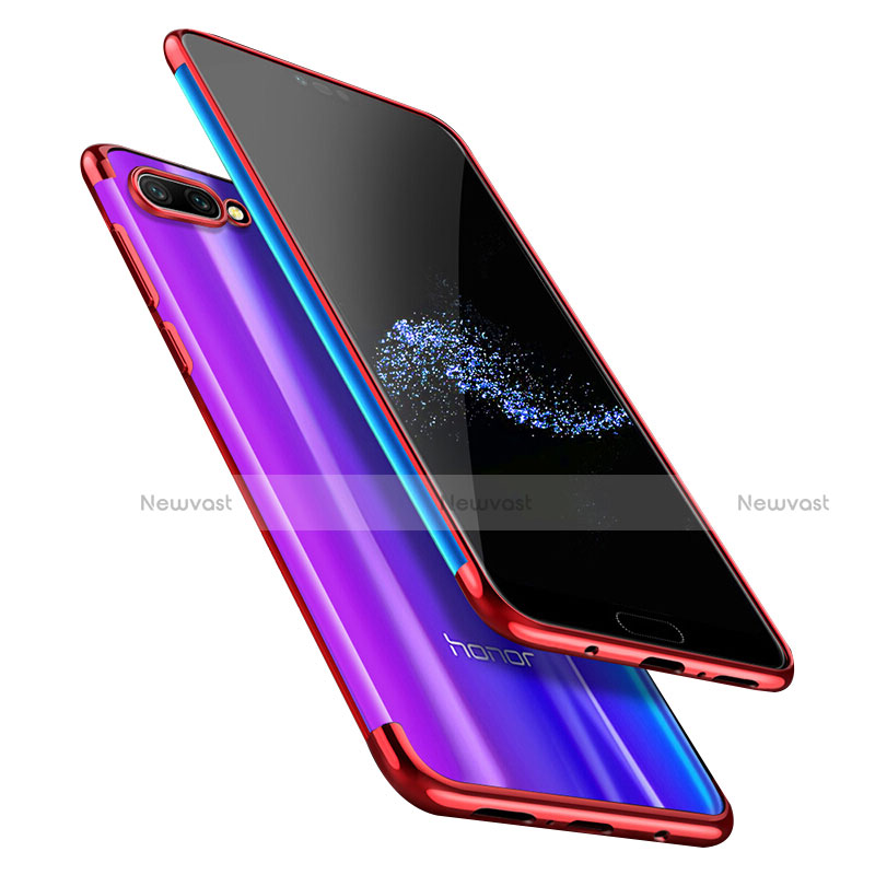 Ultra-thin Transparent TPU Soft Case T06 for Huawei Honor 10 Red