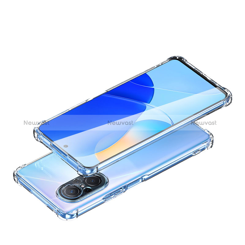 Ultra-thin Transparent TPU Soft Case T06 for Huawei Honor 50 SE 5G Clear