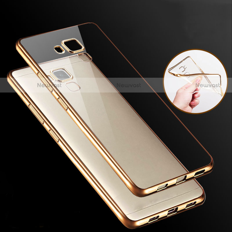 Ultra-thin Transparent TPU Soft Case T06 for Huawei Honor 5X Gold