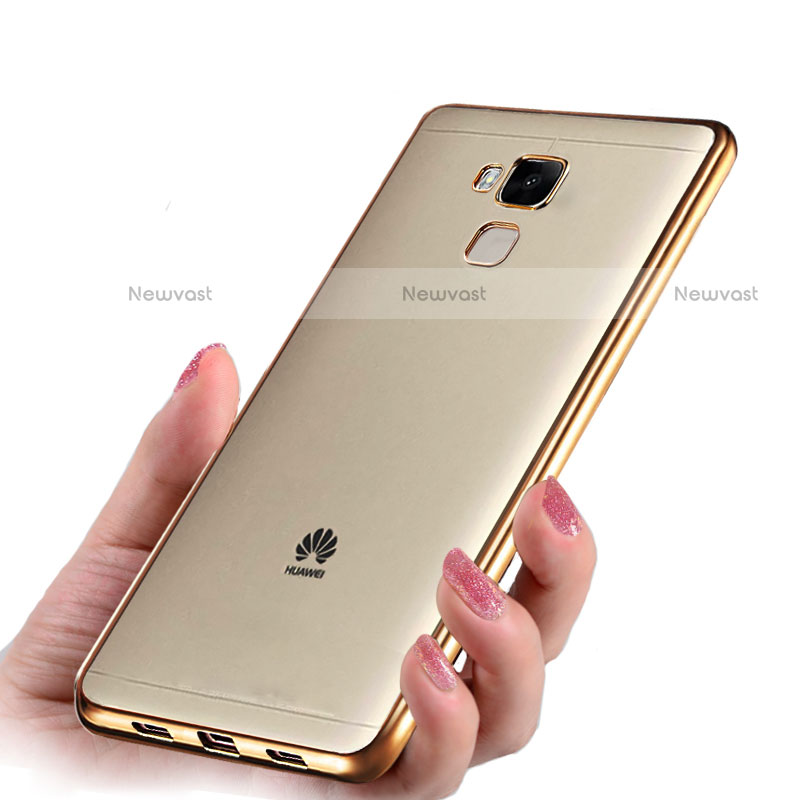 Ultra-thin Transparent TPU Soft Case T06 for Huawei Honor 5X Gold