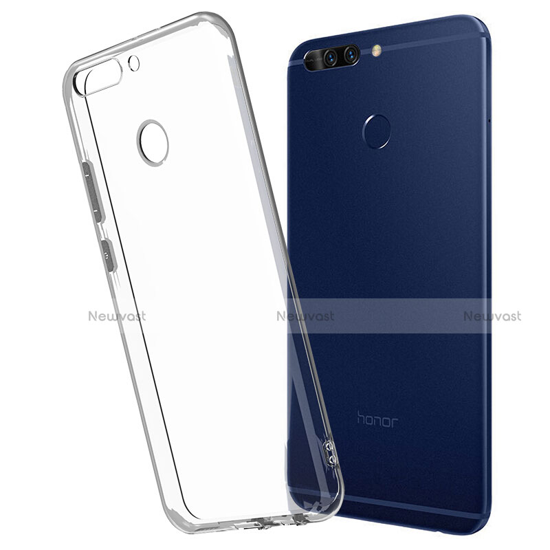 Ultra-thin Transparent TPU Soft Case T06 for Huawei Honor 8 Pro Clear