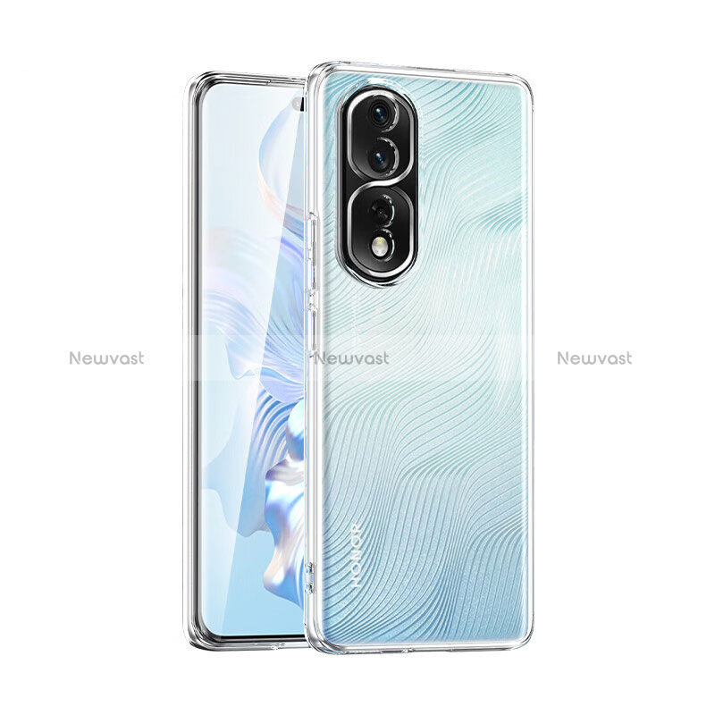 Ultra-thin Transparent TPU Soft Case T06 for Huawei Honor 80 Pro 5G Clear