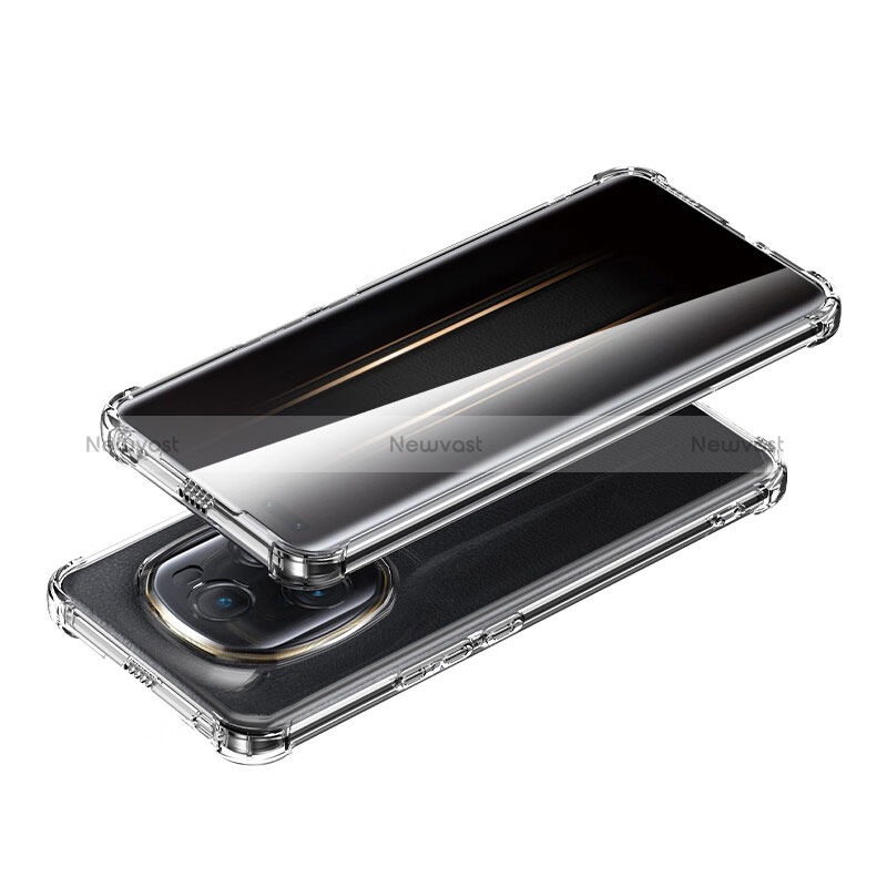 Ultra-thin Transparent TPU Soft Case T06 for Huawei Honor Magic5 Ultimate 5G Clear