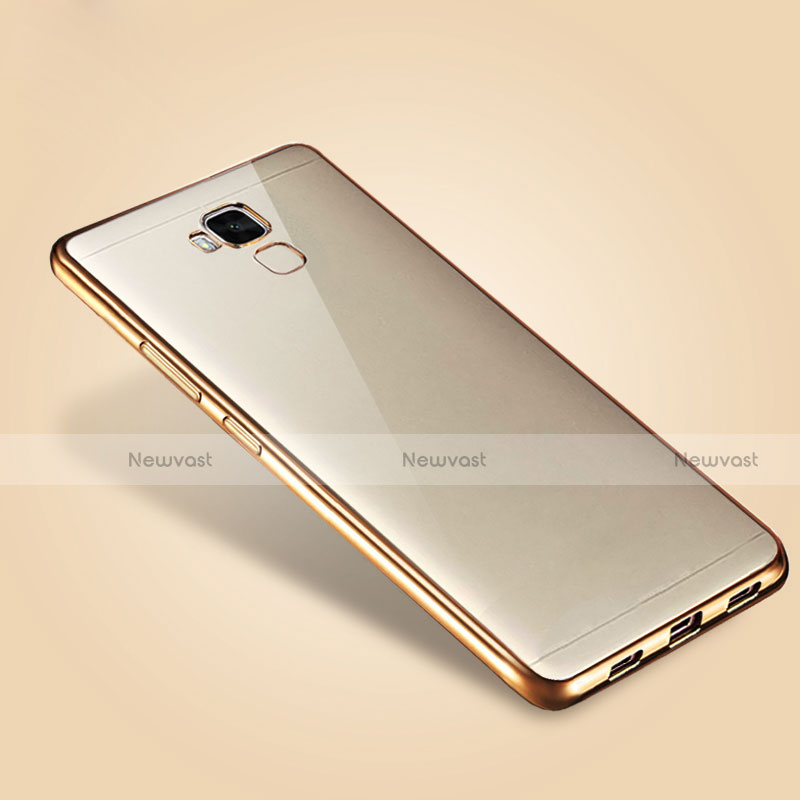 Ultra-thin Transparent TPU Soft Case T06 for Huawei Honor Play 5X Gold