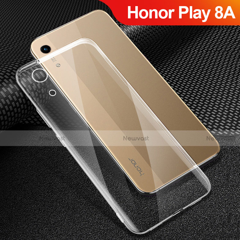 Ultra-thin Transparent TPU Soft Case T06 for Huawei Honor Play 8A Clear