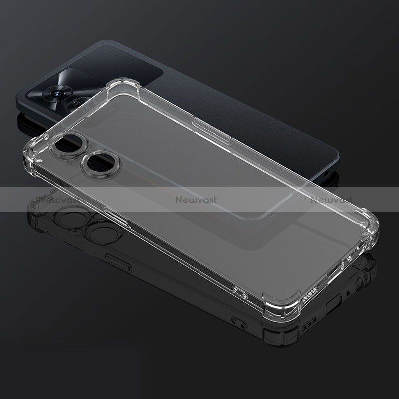 Ultra-thin Transparent TPU Soft Case T06 for Huawei Honor X5 Plus Clear