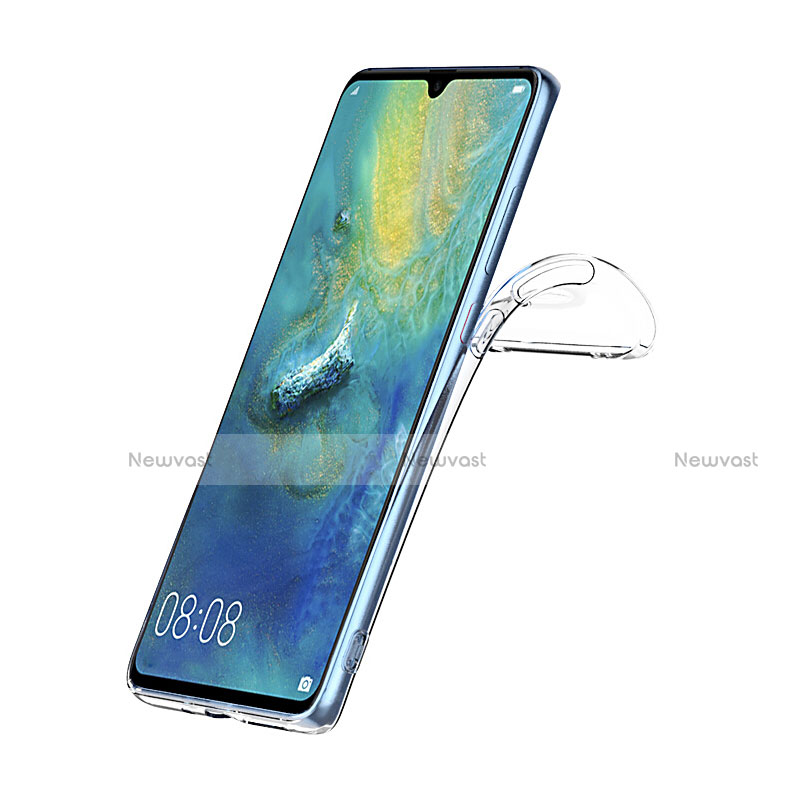 Ultra-thin Transparent TPU Soft Case T06 for Huawei Mate 20 X 5G Clear