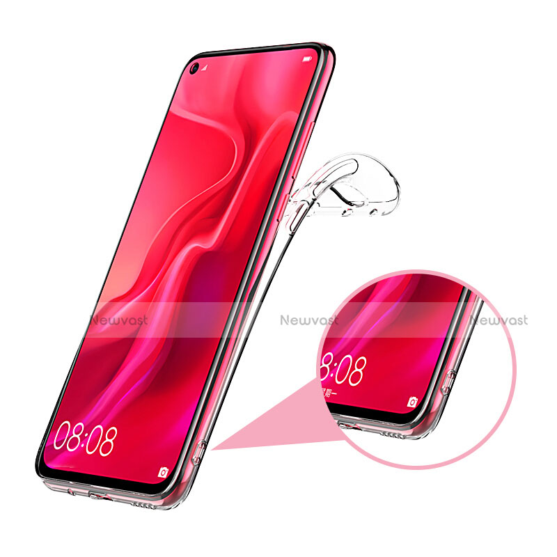 Ultra-thin Transparent TPU Soft Case T06 for Huawei Nova 4 Clear
