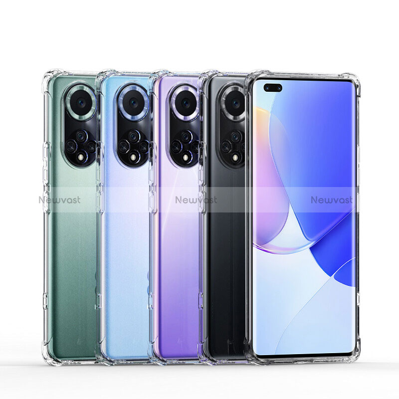 Ultra-thin Transparent TPU Soft Case T06 for Huawei Nova 9 Pro Black