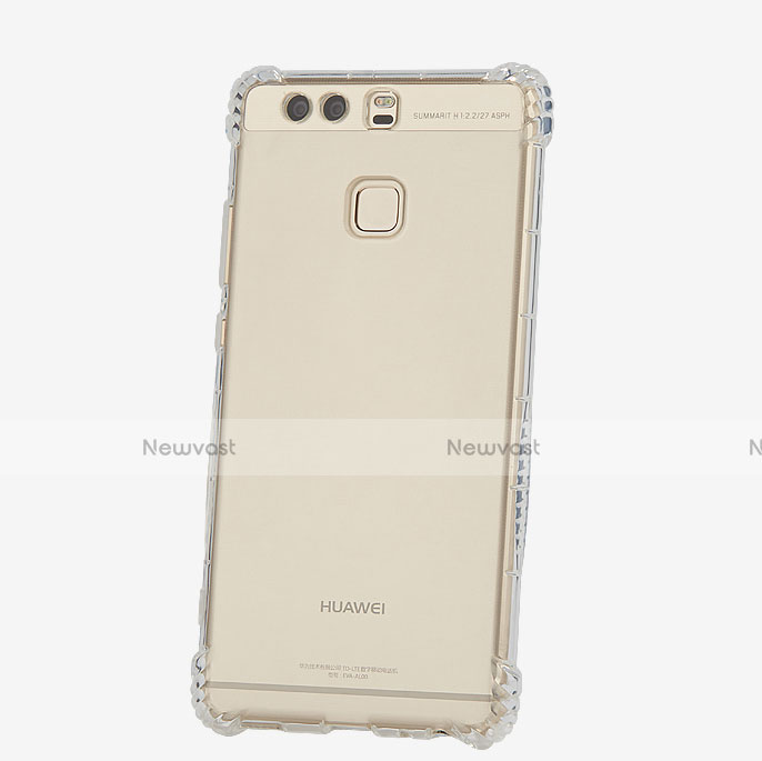 Ultra-thin Transparent TPU Soft Case T06 for Huawei P9 Clear