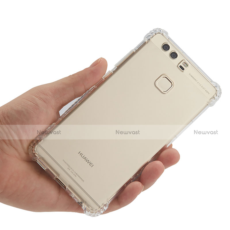 Ultra-thin Transparent TPU Soft Case T06 for Huawei P9 Clear