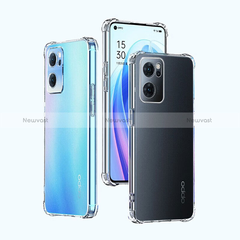 Ultra-thin Transparent TPU Soft Case T06 for OnePlus Nord CE 2 5G Clear