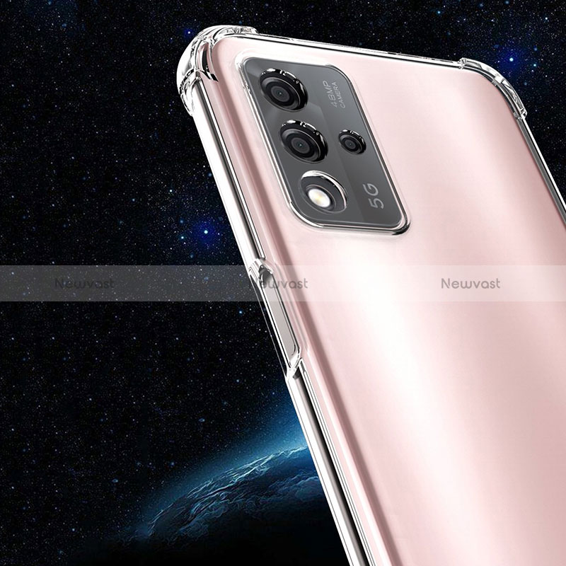 Ultra-thin Transparent TPU Soft Case T06 for Oppo A93s 5G Clear