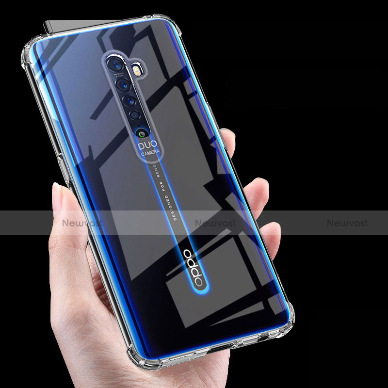 Ultra-thin Transparent TPU Soft Case T06 for Oppo Reno2 Clear