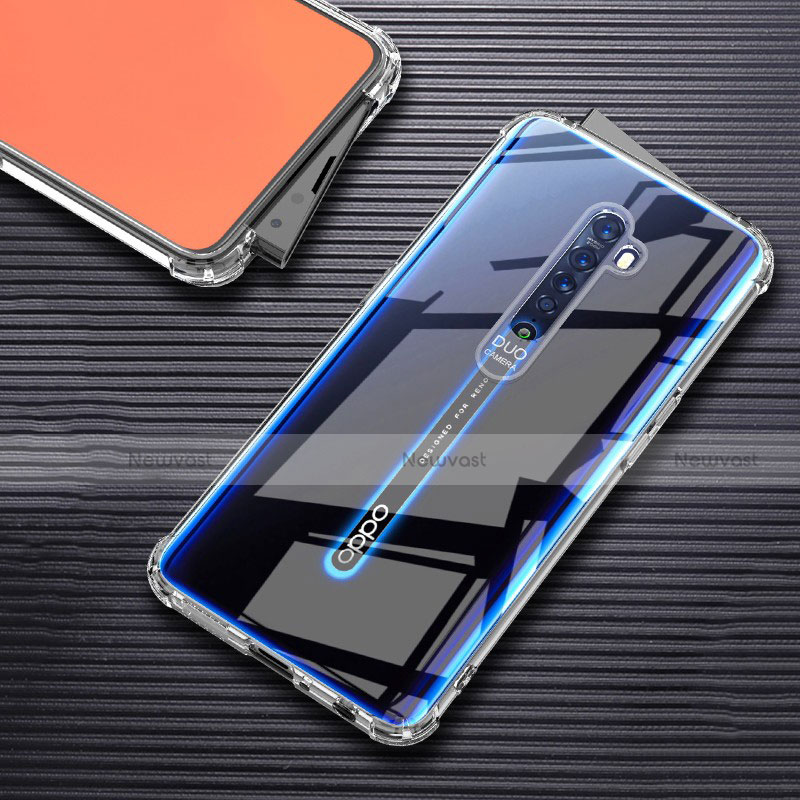 Ultra-thin Transparent TPU Soft Case T06 for Oppo Reno2 Clear