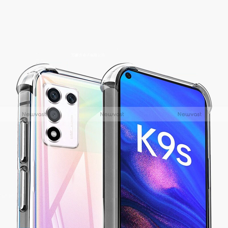 Ultra-thin Transparent TPU Soft Case T06 for Realme Q3s 5G Clear