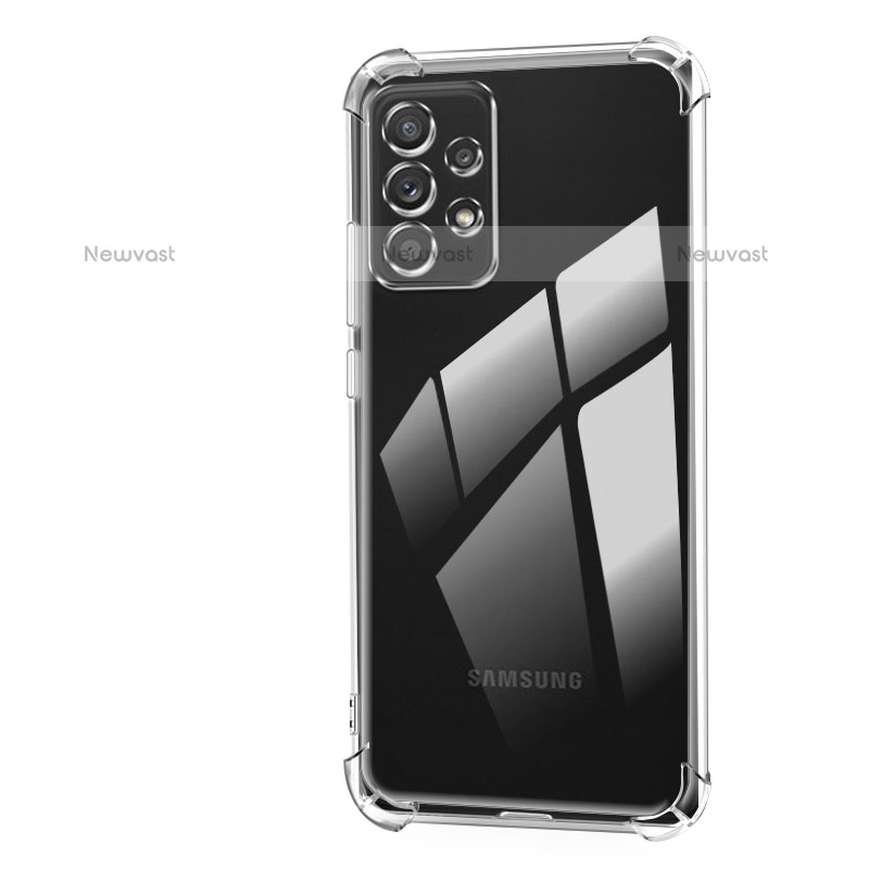 Ultra-thin Transparent TPU Soft Case T06 for Samsung Galaxy A23 5G Clear