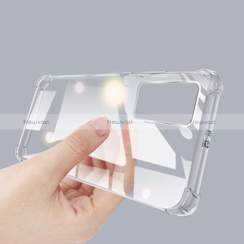 Ultra-thin Transparent TPU Soft Case T06 for Samsung Galaxy A52 5G Clear