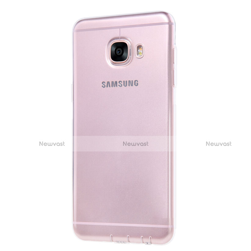 Ultra-thin Transparent TPU Soft Case T06 for Samsung Galaxy C5 SM-C5000 Clear