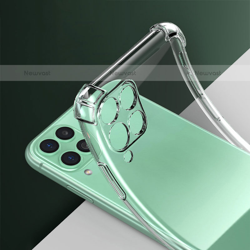 Ultra-thin Transparent TPU Soft Case T06 for Samsung Galaxy M42 5G Clear