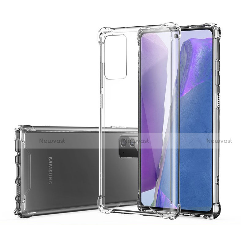 Ultra-thin Transparent TPU Soft Case T06 for Samsung Galaxy Note 20 5G Clear