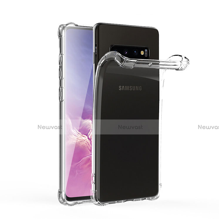 Ultra-thin Transparent TPU Soft Case T06 for Samsung Galaxy S10 5G Clear