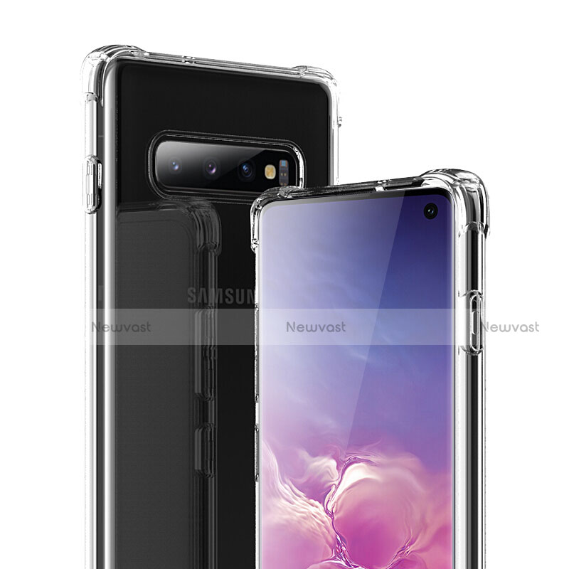 Ultra-thin Transparent TPU Soft Case T06 for Samsung Galaxy S10 5G Clear