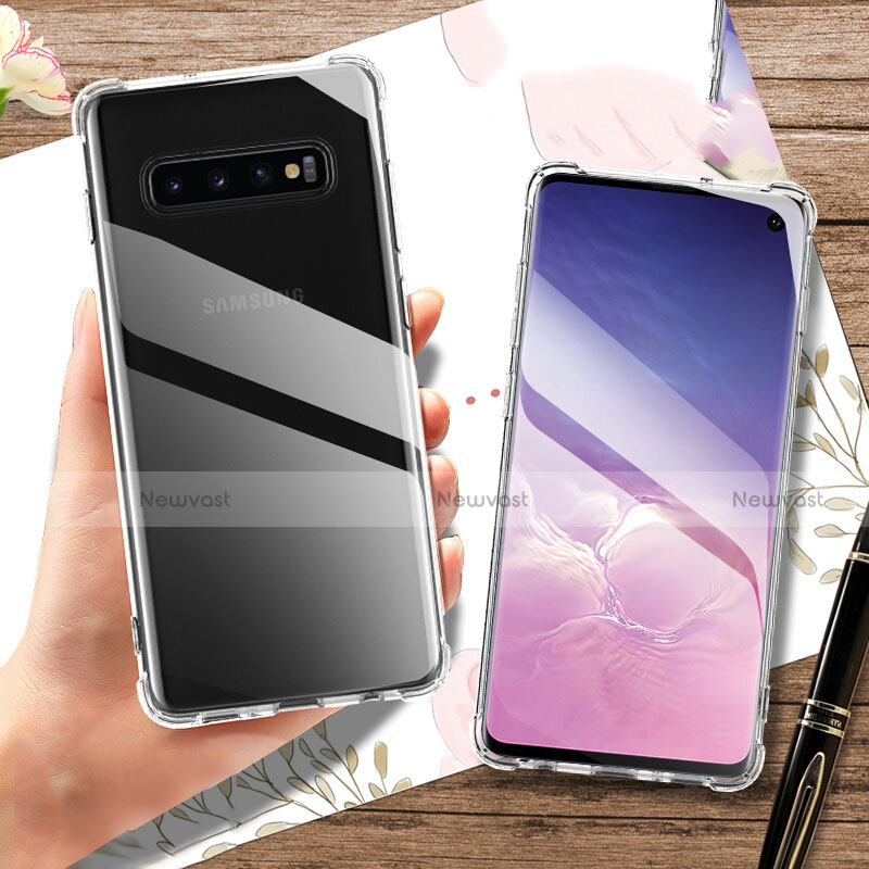 Ultra-thin Transparent TPU Soft Case T06 for Samsung Galaxy S10 5G Clear